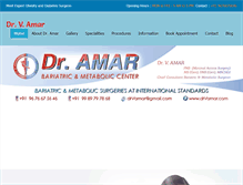 Tablet Screenshot of drvamar.com